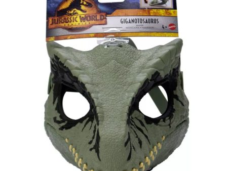 JURASSIC WORLD GIGANOTOSAURUS MASK WITH MOVING JAW Fashion