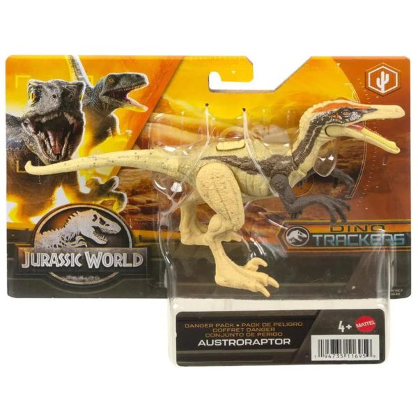 JURASSIC WORLD DANGER PACK - AUSTRORAPTOR - DINO TRACKER FIGURE Supply