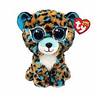 TY BEANIE BOOS - COBOLT - BLUE LEOPARD Cheap