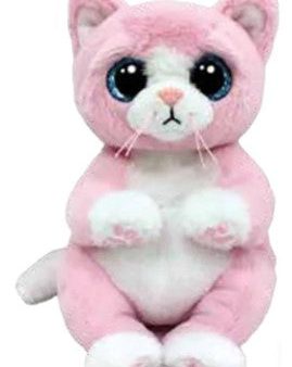 TY BEANIE BELLIES - LILLIBELLE - PINK CAT Cheap