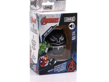 BITTY BOOMERS MARVEL BLACK PANTHER BLUETOOTH SPEAKER For Sale