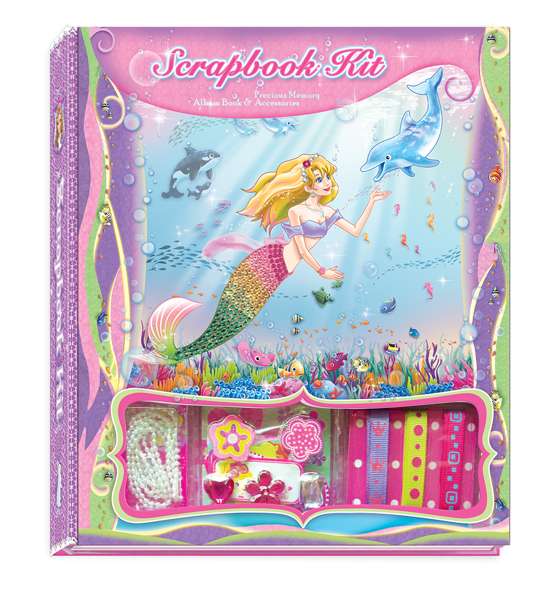 MERMAID SCRAPBOOK KIT For Sale