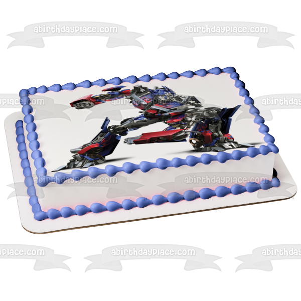 Transformers Optimus Prime Edible Cake Topper Image ABPID12606 on Sale