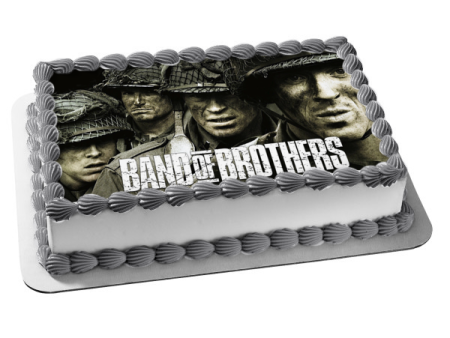 Band of Brothers Stsgt. William Guarnere T-4. George Luz Edible Cake Topper Image ABPID27113 Hot on Sale