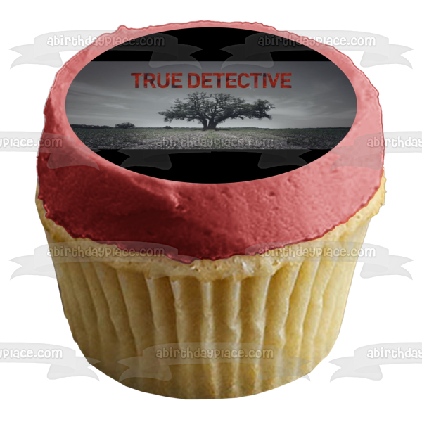 True Detective Field Tree Grey Sky Edible Cake Topper Image ABPID27176 Online now