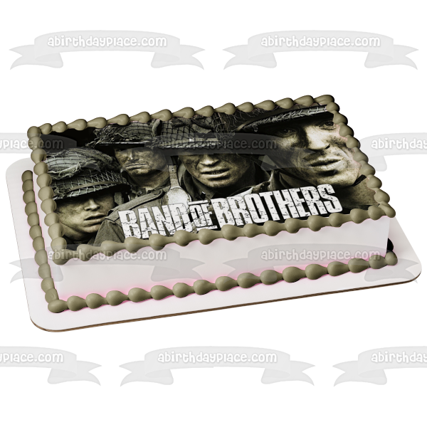 Band of Brothers Stsgt. William Guarnere T-4. George Luz Edible Cake Topper Image ABPID27113 Hot on Sale