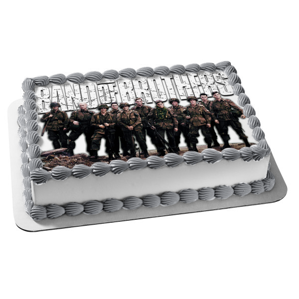 Band of Brothers Stsgt. Joseph J. Toye Edible Cake Topper Image ABPID27116 For Sale