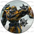 Transformers Bumblebee Edible Cake Topper Image ABPID12620 Online now