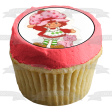 Strawberry Shortcake Edible Cupcake Topper Images ABPID04842 Cheap