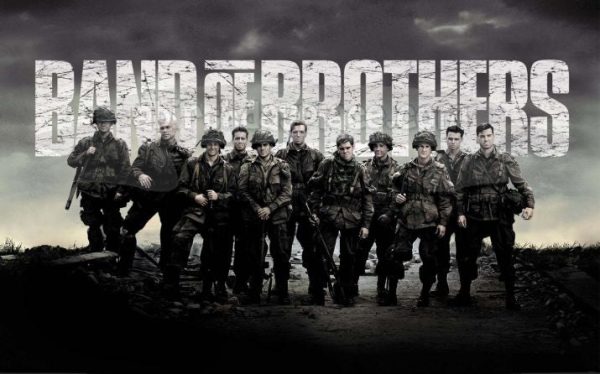 Band of Brothers Various Soldiers Black and White Edible Cake Topper Image ABPID27117 Online now