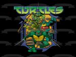 Teenage Mutant Ninja Turtles Donatello Michaelangelo Leonardo and Raphael Tmnt Edible Cake Topper Image ABPID03846 on Sale