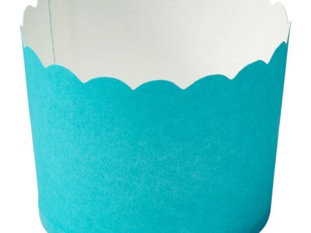 Turquoise Scalloped Baking Cups For Discount