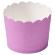 Lilac Scalloped Baking Cups Online