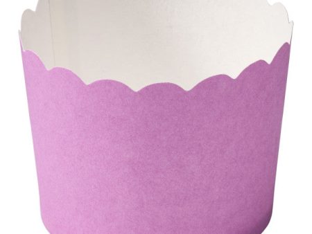 Lilac Scalloped Baking Cups Online