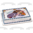 Disney Winnie the Pooh Pooh Bear Eeyore Christmas Celebration Edible Cake Topper Image ABPID09223 Supply