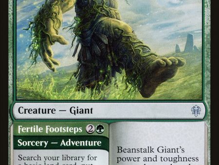 Beanstalk Giant    Fertile Footsteps [Throne of Eldraine] Online Sale