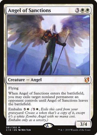 Angel of Sanctions [Commander 2019] Fashion