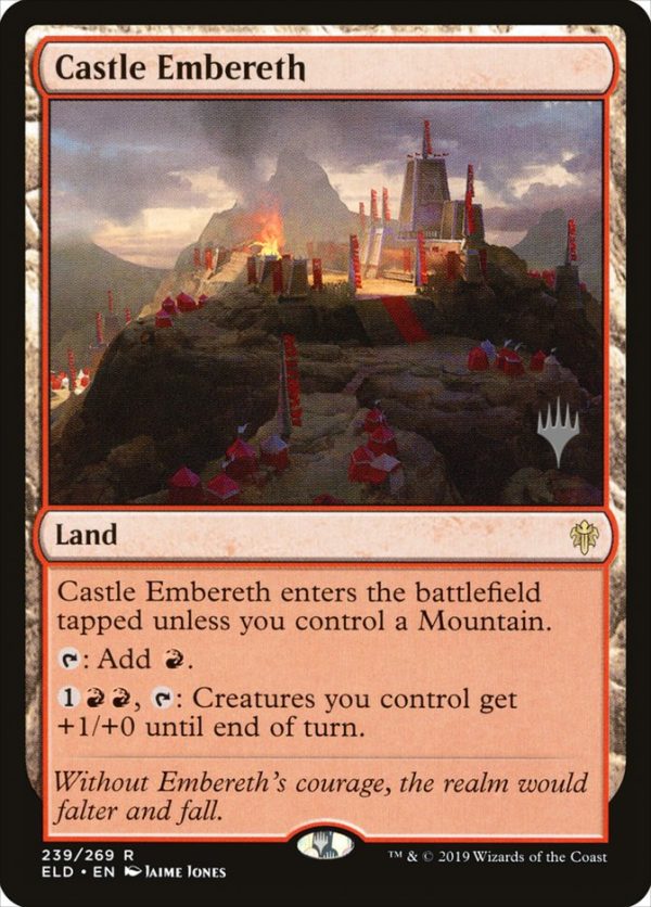 Castle Embereth (Promo Pack) [Throne of Eldraine Promos] Online