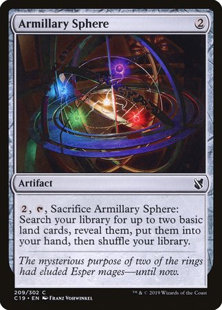 Armillary Sphere [Commander 2019] Hot on Sale