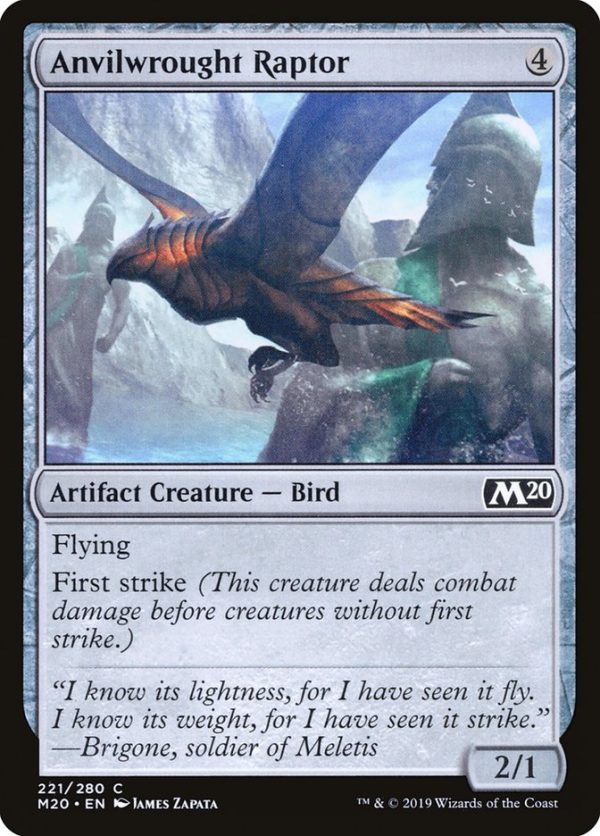 Anvilwrought Raptor [Core Set 2020] Supply