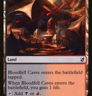 Bloodfell Caves [Commander 2019] on Sale