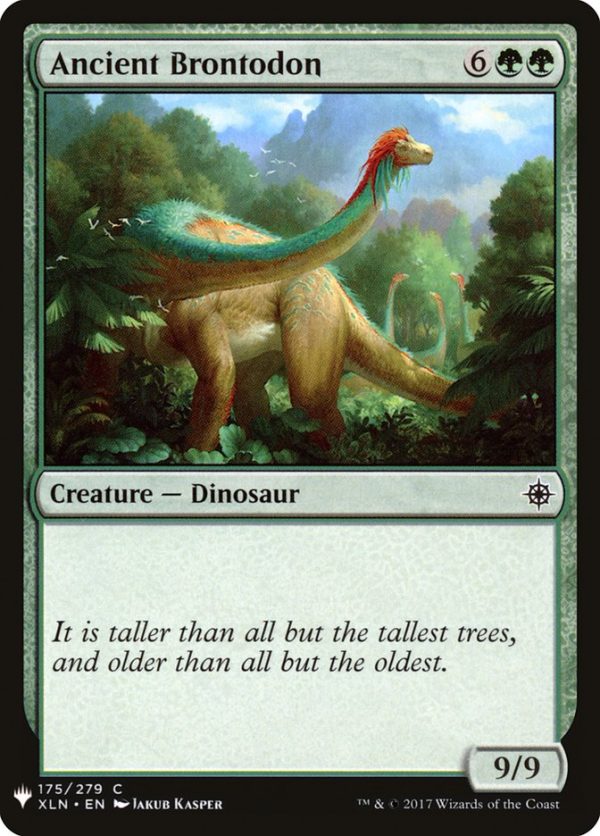 Ancient Brontodon [Mystery Booster] For Sale