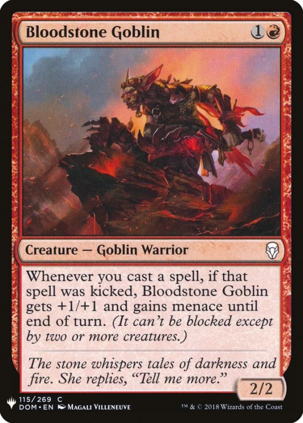 Bloodstone Goblin [Mystery Booster] For Discount