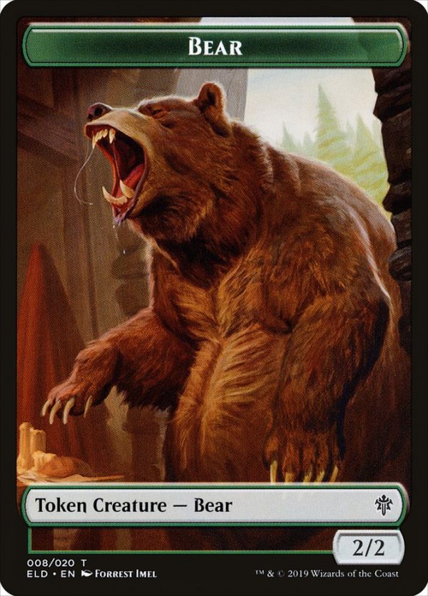 Bear [Throne of Eldraine Tokens] Online now