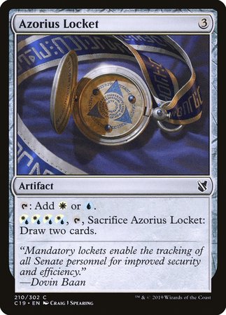 Azorius Locket [Commander 2019] For Discount