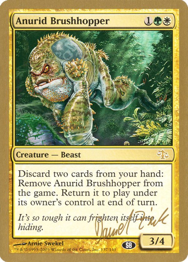 Anurid Brushhopper (Daniel Zink) (SB) [World Championship Decks 2003] Discount