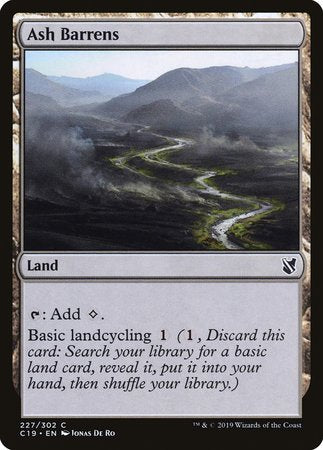 Ash Barrens [Commander 2019] For Sale