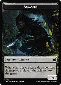 Assassin    Morph Double-sided Token [Commander 2019 Tokens] Online