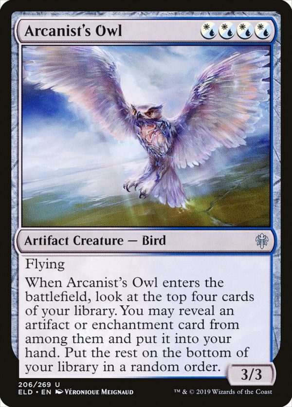 Arcanist s Owl [Throne of Eldraine] For Sale