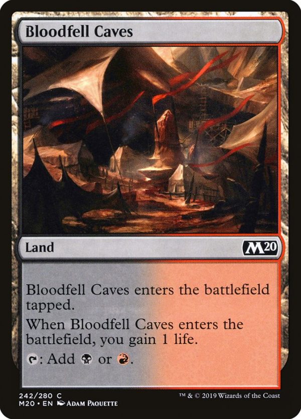 Bloodfell Caves [Core Set 2020] For Discount