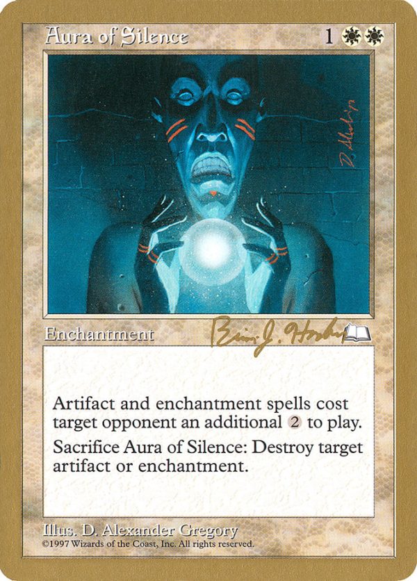 Aura of Silence (Brian Hacker) [World Championship Decks 1998] Fashion