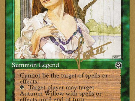 Autumn Willow (Bertrand Lestree) [Pro Tour Collector Set] on Sale