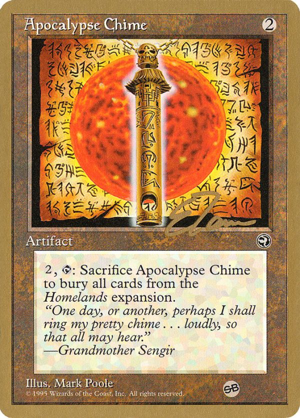 Apocalypse Chime (Eric Tam) (SB) [Pro Tour Collector Set] Online now