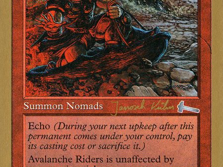 Avalanche Riders (Janosch Kuhn) [World Championship Decks 2000] Cheap