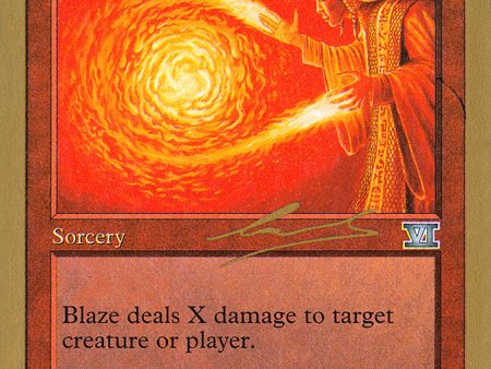 Blaze (Nicolas Labarre) [World Championship Decks 2000] Supply