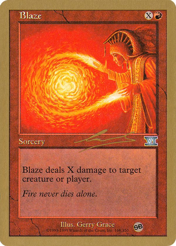 Blaze (Nicolas Labarre) [World Championship Decks 2000] Supply