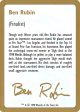 Ben Rubin Bio [World Championship Decks 1998] Sale