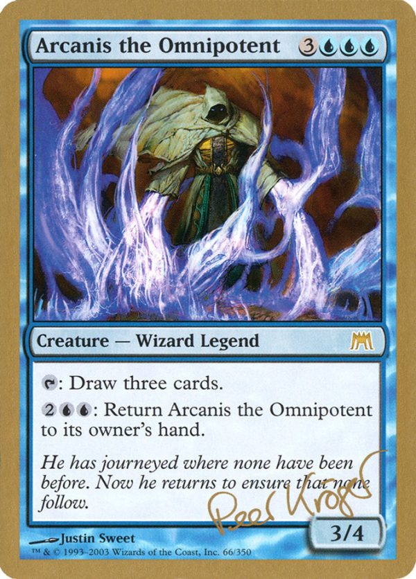 Arcanis the Omnipotent (Peer Kroger) [World Championship Decks 2003] Online