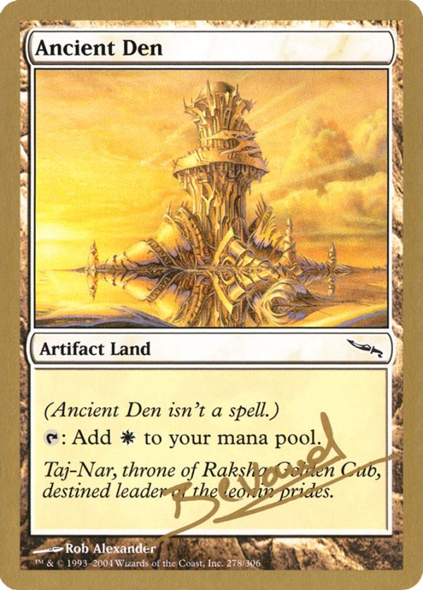 Ancient Den (Manuel Bevand) [World Championship Decks 2004] Online Hot Sale