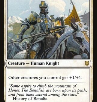 Benalish Marshal [Dominaria Promos] For Cheap