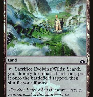 Evolving Wilds [Rivals of Ixalan Promos] Cheap