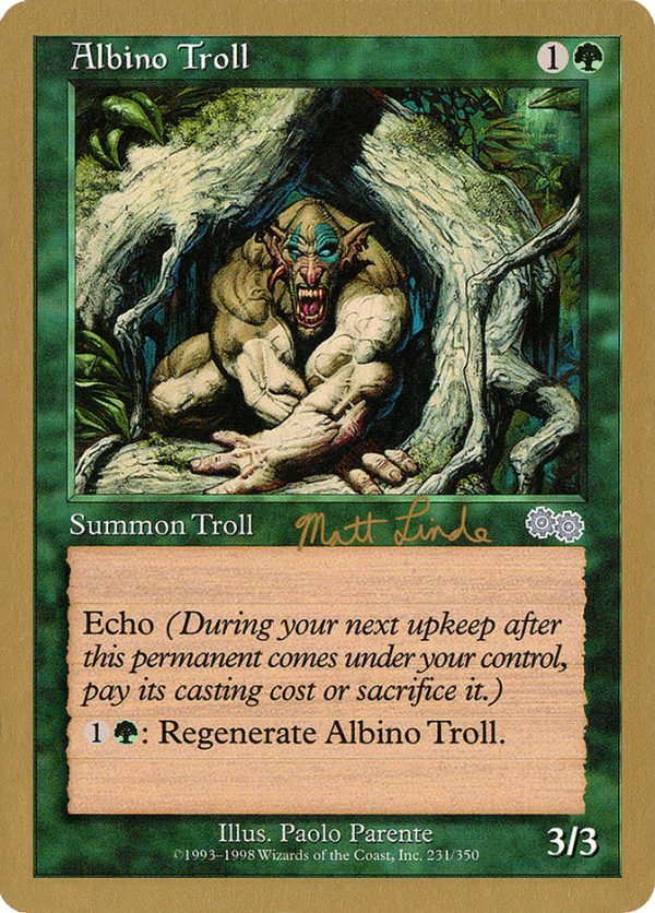 Albino Troll (Matt Linde) [World Championship Decks 1999] Supply