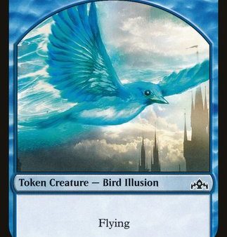 Bird Illusion Token [Guilds of Ravnica Tokens] on Sale