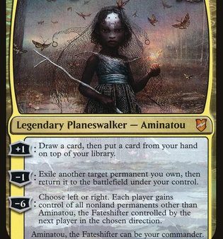 Aminatou, the Fateshifter (Commander 2018) [Commander 2018 Oversized] Online