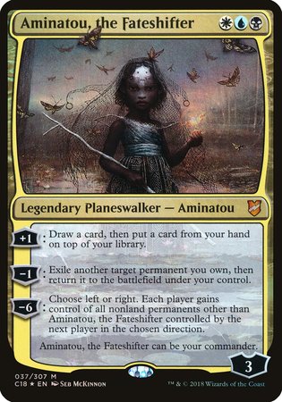 Aminatou, the Fateshifter (Commander 2018) [Commander 2018 Oversized] Online