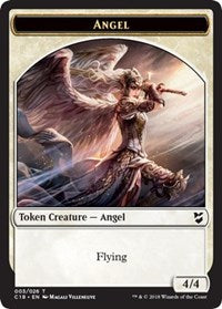 Angel    Soldier Double-sided Token [Commander 2018 Tokens] Hot on Sale